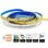 Tira LED COB 320 LED/m 5 m 4200K CRI>90 Blanco Natural Corte 2,5 cm 10W/m 8mm