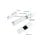 Tira LED con sensor de movimiento 1 m luz cálida flexible autoadhesiva 30 LED