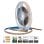 Tira LED SMD2025 Blanco cálido 12VDC 12W/m 1200lm/m 150 LEDs/m IP20 5m