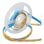 Tira LED COB 5V DC Regulable 2m 8mm Conexión USB Blanco Cálido IP20