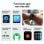 Ksix Pulse Bluetooth 46mm TFT Beige IP68 SpO2 Cardiofrequenzimetro 7 giorni di autonomia