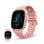 Smartwatch Ksix Pulse, ecrã de 1,83", bateria com duração de 7 dias, modo desporto e saúde, chamadas, proteção IP68, rosa