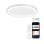 Ksix Halo 2 Plafón Smartled, Rgbic + Cct, Ø37 Cm, 3.200 Lm, 240 Leds, 26 W, App Tuya Smart, Branco