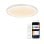Ksix Halo 2 Plafón Smartled, Rgbic + Cct, Ø37 Cm, 3.200 Lm, 240 Leds, 26 W, App Tuya Smart, Branco