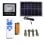 Proyector LED Solar NATURE 200W 1250 lúmenes batería litio panel separado