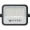 Proyector LED Solar 100W IP65 650 lúmenes Panel Monocristalino Batería LiFePO4