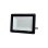 Proyector LED Slim 150W IP66 luz blanco frío 6000K aluminio negro