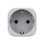 Adaptador de Enchufe Universal Europa a Italia Compacto Multienchufe Tipo C y F
