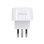 Adaptador de Enchufe Universal Europa a Italia Compacto Multienchufe Tipo C y F