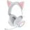 Razer Kraken Kitty V3 Pro Headset Gaming Sem Fios HyperSpeed com RGB e Orelhas Branco