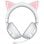Razer Kraken Kitty V3 Pro Headset Gaming Sem Fios HyperSpeed com RGB e Orelhas Branco