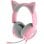 Razer Kraken Kitty V3 X Headset Gaming com Cabo, Orelhas e Microfone Cardioide Quartz