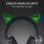 Auriculares Gaming Razer Kraken Kitty V3 X con cable orejas de gatito micrófono cardioide 40 mm negro