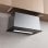 Cappa aspirante da incasso Controllo gestuale 52 cm nero LED e filtri carbone