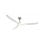Ventilador de techo CasaFan 318062 DC 180 cm Blanco Cromo cepillado Slow Motion Mando