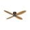 Deckenventilator DC Motor Smart Life Wi-Fi 132 cm 6 Geschwindigkeiten Fernbedienung slow motion Timer natur Eiche