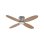 Ventilador de techo DC Wi-Fi Smart Life roble natural Ø112 cm mando 6 velocidades
