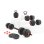 Kit de musculation Ksix 20 kg, haltères, disques, barre, kettlebell, noir