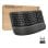 Logitech Wave Keys for Business Teclado de Membrana Ergonómico Sem Fios com Apoio de Pulsos (ES)