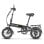 Bicicleta eléctrica SAMEBIKE YINYU14 plegable 350 W batería 36 V 7,8 Ah 14 pulgadas