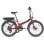 Bicicleta Elétrica Legend Siena 24" dobrável bateria 13 Ah travões hidráulicos vermelho