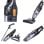 Aspiradora con cable Trineo 1000W Filtro HEPA Cubo 1L Acero Inoxidable