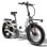 Bicicleta elétrica F20 X-Max 750W 48V 30Ah Tripla Suspensão Hidráulica LCD Shimano 7 Velocidades