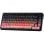 Ajazz AK820 MAX HE Teclado Mecânico RGB com Cabo Magnético Preto/Rosa (ES)