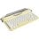 Tastatur Membran Ajazz AF84 ANSI US Wireless Bluetooth Retro Gelb mit integriertem Ständer