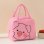 Bolso, Bolsa Ca De Almuerzo Aislada , Cerdo Rosa , Envio 24h