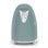 Hervidor Smeg KLF03EGMEU 1,7 L 2400 W Verde Acero Inoxidable Apagado Automático