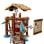 Set de Construcción LEGO ONE PIECE Cabaña del Pueblo Molino 299 Piezas Minifiguras Luffy Shanks Makino