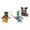 Set LEGO Ninjago Batalla de Arin vs Dragoniano 30700 Fuente Cabrestante y 2 Minifiguras