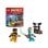 Set LEGO Ninjago Batalla de Arin vs Dragoniano 30700 Fuente Cabrestante y 2 Minifiguras