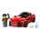Coche Deportivo LEGO City 60448 Rojo Cabina Oscurecida y Accesorios Limpieza