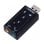 Scheda Audio Ewent EW3762 USB 7.1 Nero Controlli Volume Jack 3,5 mm