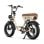 Elektrofahrrad Onesport W77 250W 48V Hydraulikbremsen Doppelter Sitz LCD Display 20x4 Zoll