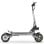Patinete eléctrico 45 km/h 700 W con suspensión y luces LED plegable aluminio