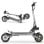 Patinete eléctrico 45 km/h 700 W con suspensión y luces LED plegable aluminio