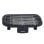 Elektrischer Grill 2000W Schwarz 3-fach verstellbar Antihaft-Oberfläche Edelstahl