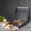 Grill doble placa antiadherente 1200W bandejas extraíbles apto lavavajillas