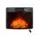 Chimenea eléctrica Purline CHE-630 frontal de cristal negro 2000W temporizador