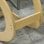 Homcom Silla Ergonómica De Rodillas De Madera 55x85x55 Cm Gris