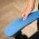 Vinsetto Silla Gaming Con Reposapiés Retráctil Respaldo Reclinable Azul