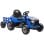 Aiyaplay Tractor Eléctrico Para Niños Con Remolque Desmontable Azul