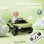 Aiyaplay Coche Eléctrico Para Niños De +3 Años Volkswagen E-buggy Verde