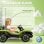 Aiyaplay Coche Eléctrico Para Niños De +3 Años Volkswagen E-buggy Verde
