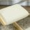 Homcom Silla Ergonómica De Rodillas De Madera 55x85x55 Cm Crema