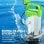 Outsunny Bomba De Aguas Sucias 1100w Con Capacidad De 18000 L/h Y Interruptor