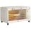 Homcom Mini Horno Eléctrico 9l 50w Con Temperatura Ajustable Temporizador Crema